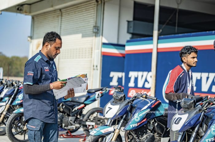 Feature: TVS Apache Racing Experience 2024